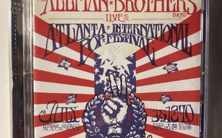 THE ALLMAN BROTHERS BAND: Atlanta Int. Pop Fest., '70, CDx2