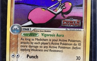 Medicham 34/108 reverse pokemon holo rare kortti