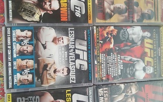 UFC Brock Lesnar dvd x 6 ppv