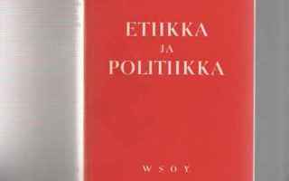 Russell,Bertrand: Etiikka ja politiikka, WSOY 1955, skp.