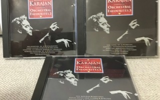 Herbert von Karajan - Orchestral Favourites  - 3 CD