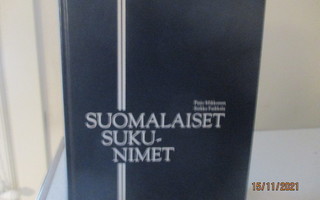 Mikkonen & Paikkala, Suomalaiset sukunimet. Sid. 1993