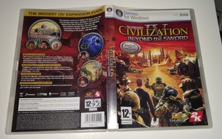 PC DVD PELI CIVILIZATION IV BEYOND THE SWORD SID MEIER´S