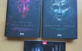 SYLVAIN NEUVEL . THEMIS TRILOGIA . 3 KIRJAA , yhteishinta