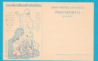 Käyttämätön NNKY:n postikortti 1910-luvulta