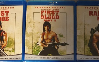 BLU-RAY RAMBO 1 - 3