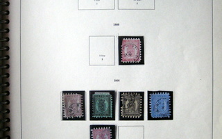 Vanhaa merkkiä n.540 kpl.tt(1856-1957) Norma 1956 kansiossa.