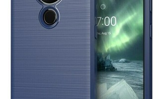 Nokia 6.2 / Nokia 7.2 - Tumma sininen geeli-suojakuori#25273