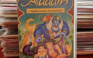 Aladdin - kommer till unnsetning (Disney - NOR) VHS