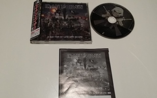 Iron Maiden  A Matter Of Life And Death CD Japanilainen OBI