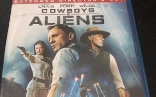 Cowboys and Aliens (Blu-ray + DVD elokuva) Harrison Ford