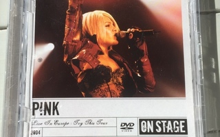 Pink (p!nk) - Live In Europe: Try This Tour (DVD)
