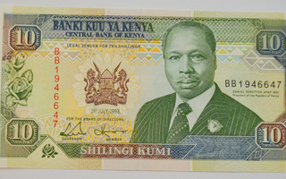 Kenia 1993 10 Shillings