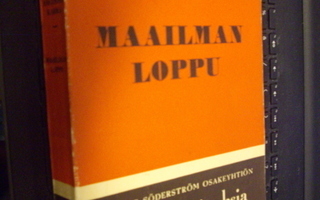 Johannes Karma : Maailmanloppu ( 1 p. 1921 ) Sis. postikulut