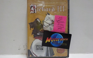 WILLIAM SHAKESPEARE´S - RICHARD III UUSI "SS" 2DVD.