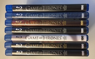 Game of Thrones - Kaudet 1-7 (Blu-ray) (27 disc)