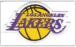 NBA - Los Angeles Lakers -kangasmerkki / hihamerkki