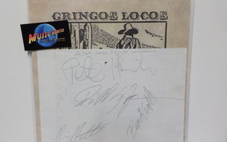 GRINGOS LOCOS - S/T M-/M- LP + KOKO BÄNDIN NIMMARIT!