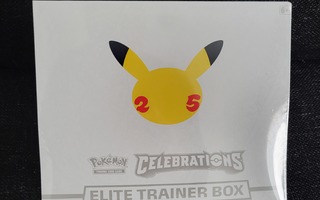 Celebrations pokemon  Elite trainer box