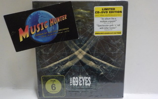 THE 69 EYES - X UUSI KORKKAAMATON DIGIBOOK CD+DVD