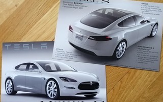 2008 Tesla Model S esite - KUIN UUSI