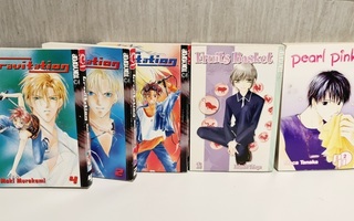 5kpl mangoja (Fruits Basket, Gravitation, Pearl Pink)