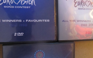 Eurovision Song Contest 1956-2006 paketti 6DVD