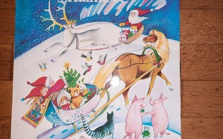 Kulkuset, 15 Suosittua Lasten Joululaulua (1984) LP levy
