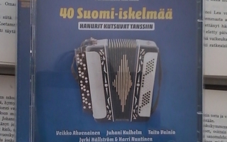 40 Suomi-iskelmää: Hanurit kutsuvat tanssiin (2CD)