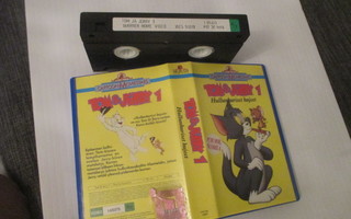 TOM & JERRY 1 hullunkuriset kujeet : VHS