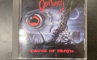 Obituary - Cause Of Death (EU/1990) CD