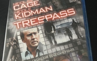 Trespass (Blu-ray+DVD elokuva) Nicolas Cage, Nicole Kidman