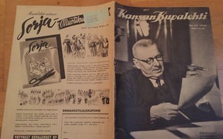 KANSAN KUVALEHTI nro 47 1955 antiikkilehti