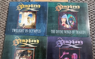 Symphony X:cd-paketti.5cd.