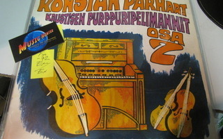 KONSTA JYLHÄ - KONSTAN PARHAAT OSA 2 LP SUOMI '72 EX-/EX