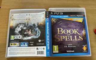 Wonderbook: Book of Spells peli (CIB) ja kirja, PS3