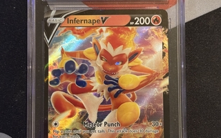 Infernape V Black star promo CGC Mint 9