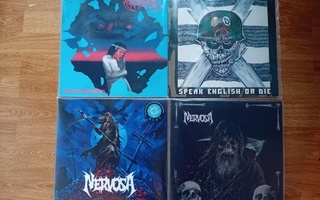 S.O.D. + Sepultura + 2x Nervosa LP:t