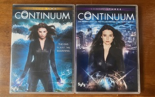 Continuum Kausi 2 ja 3 DVD