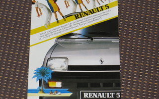 1984 Renault 5 esite -  KUIN UUSI