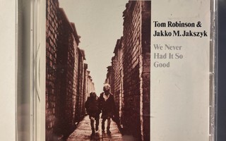 TOM ROBINSON & JAKKO M. JAKSZYK: We Never..., CD