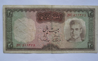 Vanha Iranilainen seteli