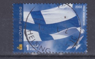 2002 Suomenlippu kaunisleimaisena.