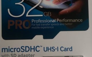 Samsung PRO 32 Gt Class 10 microSDHC-muistikortti