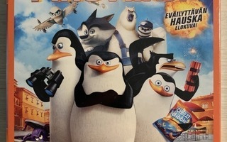 Madagascarin pingviinit (2014) Blu-ray 3D + Blu-ray (UUSI)
