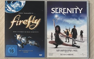 Joss Whedon: FIREFLY (5DVD) TV-sarja + Serenity-elokuva