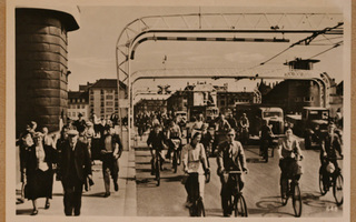 # 19444 # Tanska - Köpenhamina - Pyöräilijöitä **