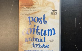 Post Coitum Animal Triste - intohimon hinta VHS