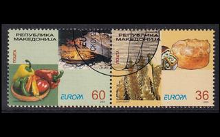 Pohjois-Makedonia 348-9p o Europa gastronomia (2005)