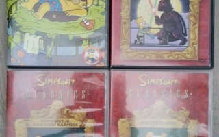4 DVD:ia Simpsoneja (The Simpsons)